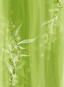 绿色竹子底纹叶子纹路