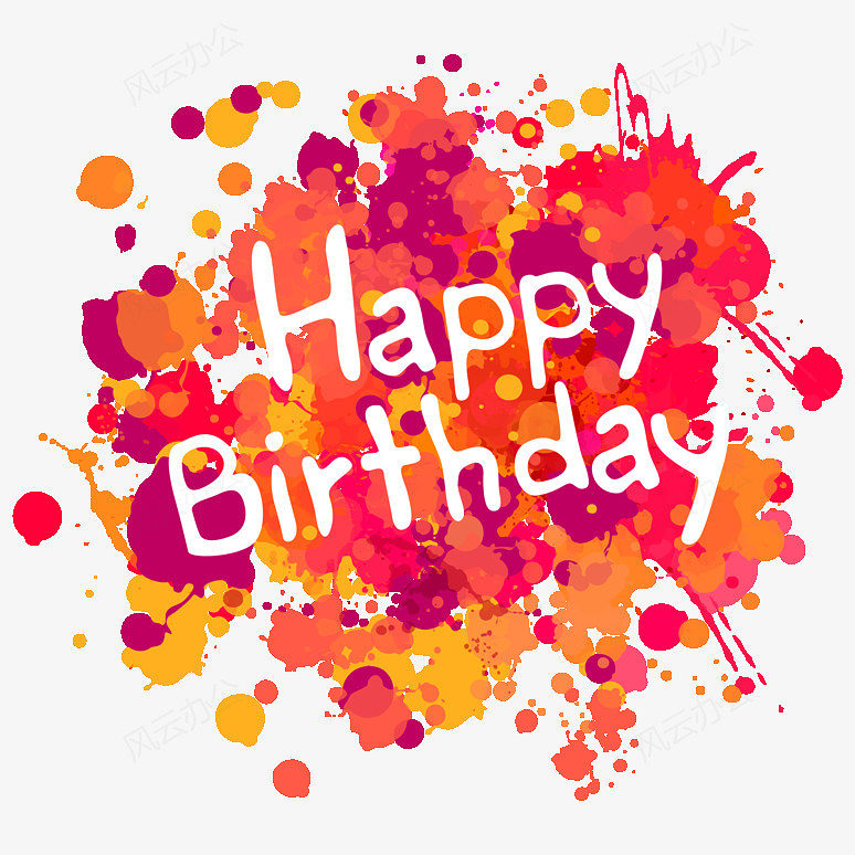 生日快乐happy birthday
