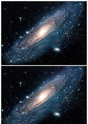 藍色銀河系ppt背景圖片