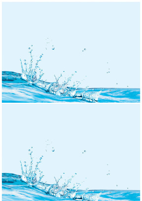 泛起的水花——水的高清ppt背景圖片