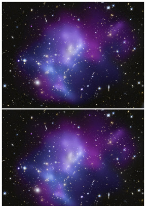 夢幻紫色星空背景圖片