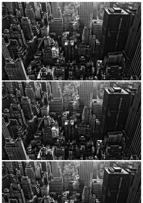 現代城市俯視圖置灰單色高清背景