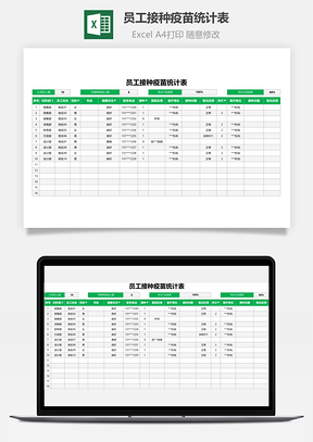 員工接種疫苗統(tǒng)計(jì)表