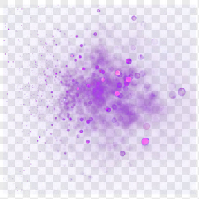 紫色光斑溶图
