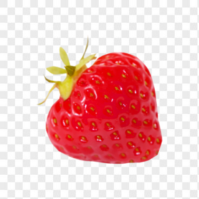 红色草莓水果装饰图案