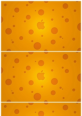 苹果公司LOGO标志PPT背景图片