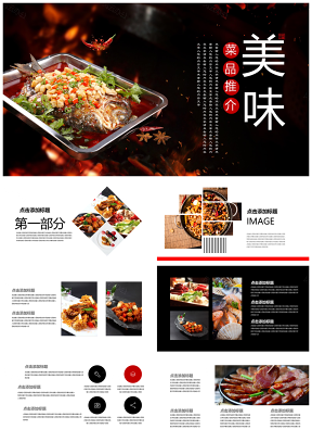 餐饮行业菜品介绍宣传营销策划书模板